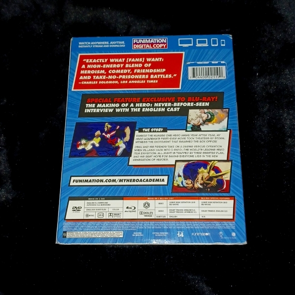 MY HERO ACADEMIA: TWO HEROES (BLU-RAY)(2021) - Picture 2 of 5